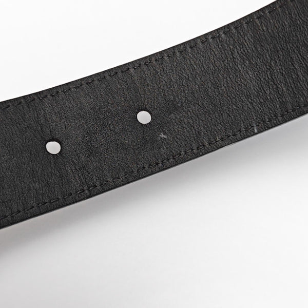 Coated Canvas Belt Black