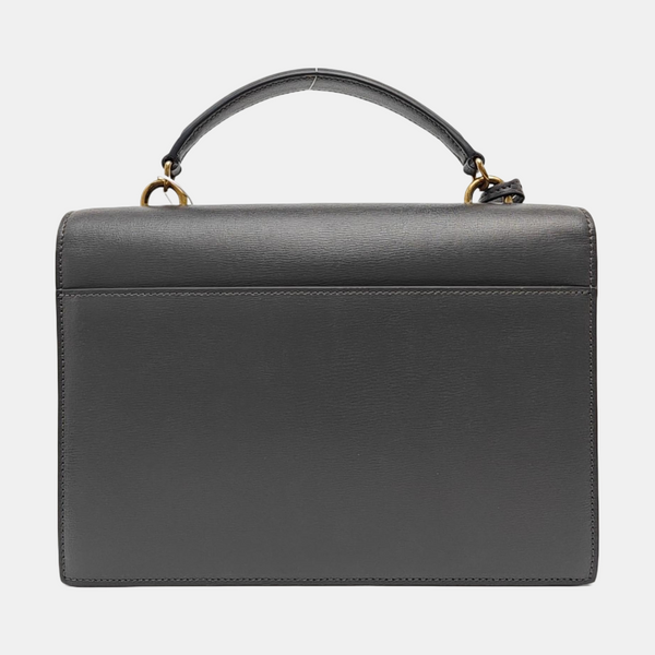 SUNSET Medium Calfskin Gray