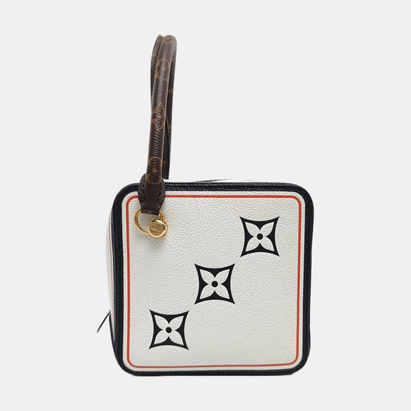 SQUARE Coated Canvas White