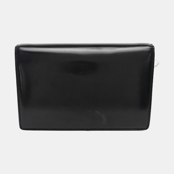 Calfskin Shoulder Bag Black