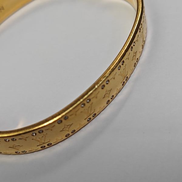 NANOGRAM Metal Gold Bangle