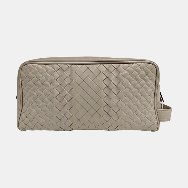 Calfskin Clutch Gray