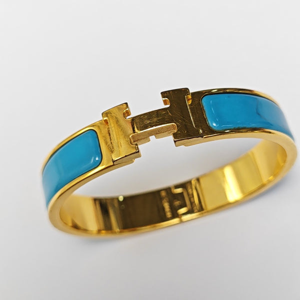 Clic Hh Metal Gold Bangle