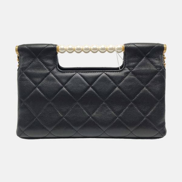 Quilted Lambskin Black