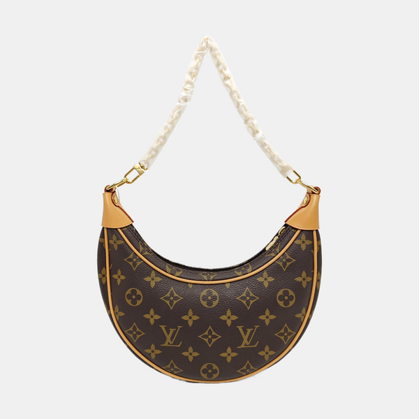 LOOP Monogram Coated Canvas Brown