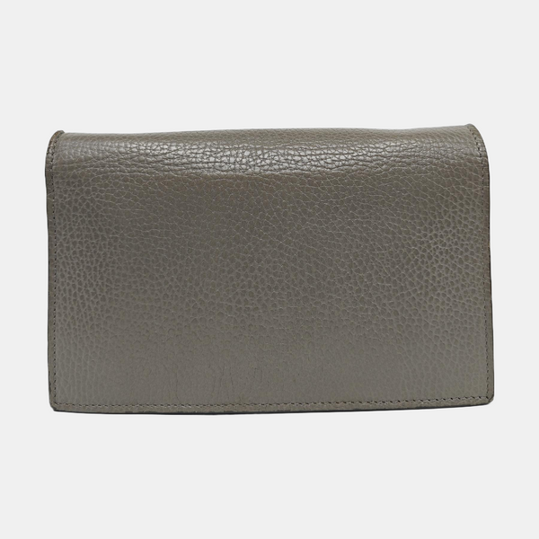 Interlocking G Calfskin Gray