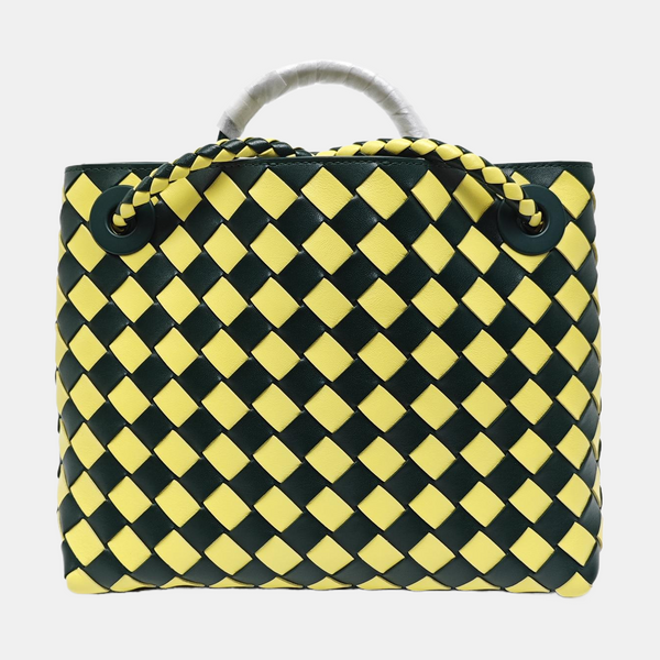 Authenticated pre-owned Andiamo Small Calfskin Multicolor - Tote Bag at Looply