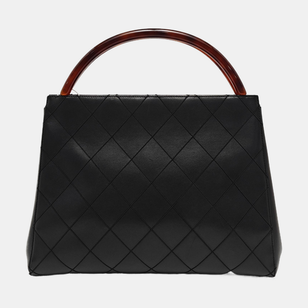 Quilted Lambskin Black