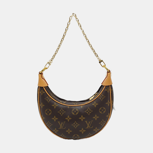 LOOP Monogram Coated Canvas Brown