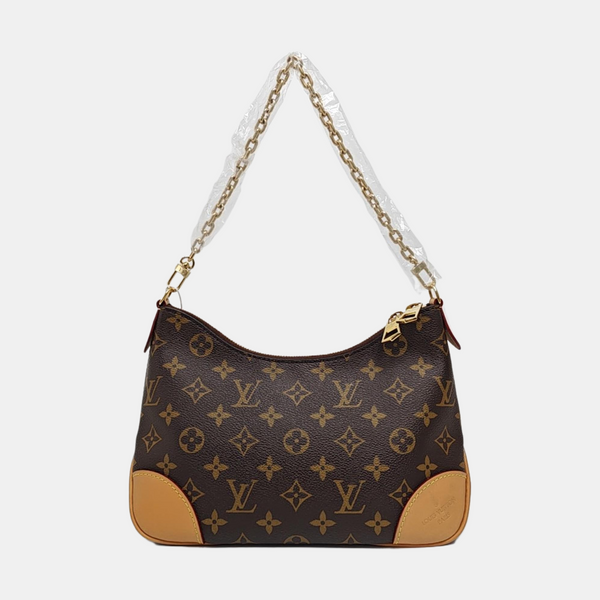 BOULOGNE Monogram Coated Canvas Brown
