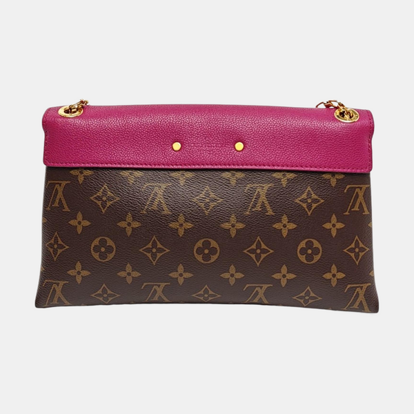 PALLAS Monogram Coated Canvas Brown