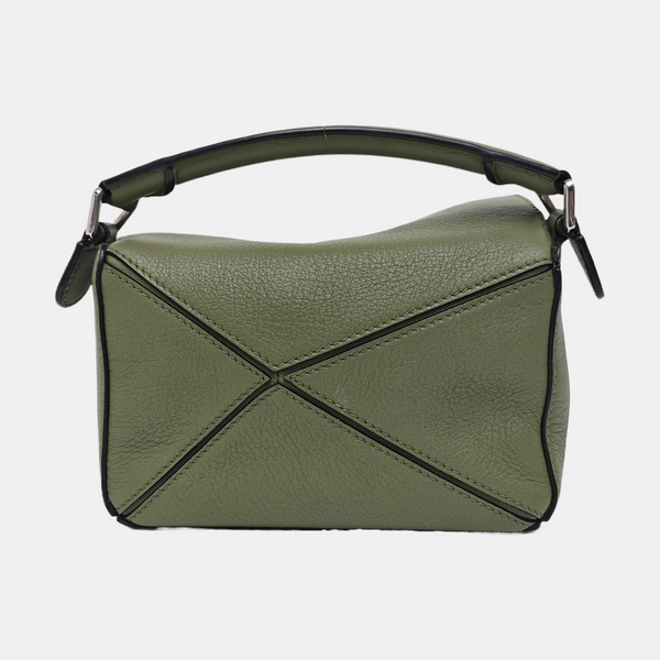 Puzzle Mini Calfskin Green