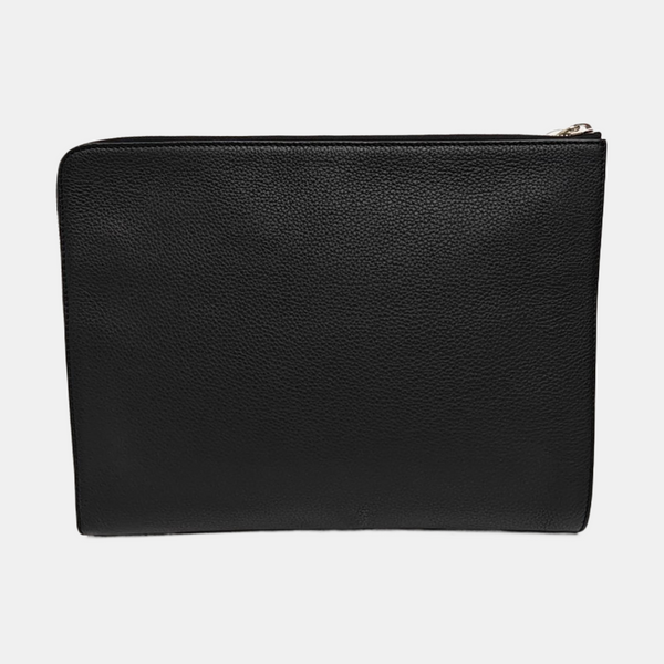 Calfskin Clutch Black