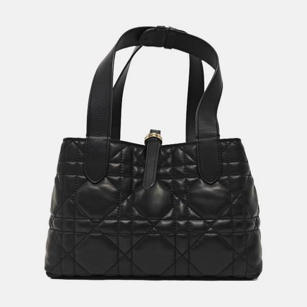 Toujours Small Cannage Calfskin Black