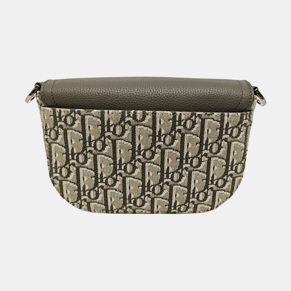 Saddle Mini Oblique Fabric Beige