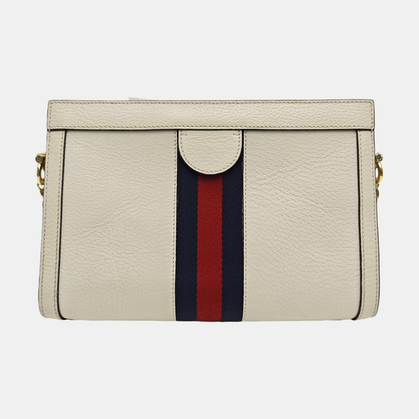 Ophidia Small Calfskin White