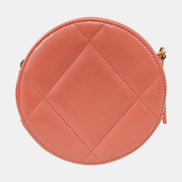 CHANEL 19 Small Quilted Lambskin Pink