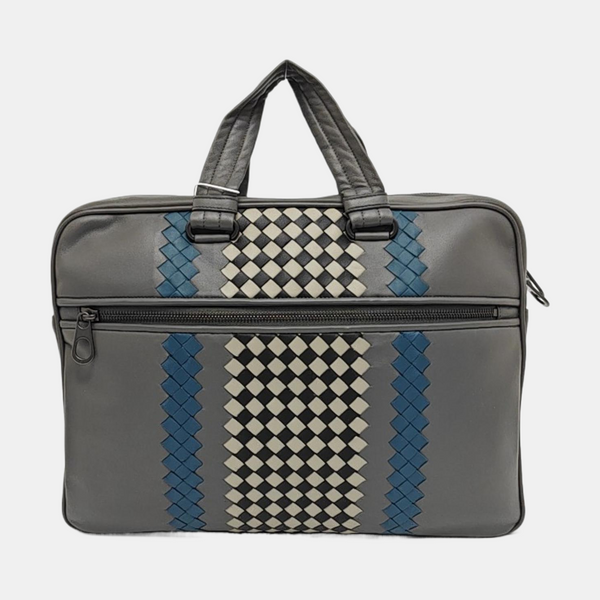 Calfskin Crossbody Bag Gray