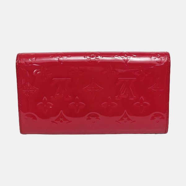 PORTE MONNAIE Patent Leather Red Wallet
