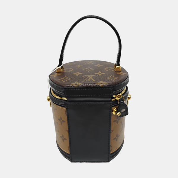 CANNES PM Monogram Coated Canvas Brown