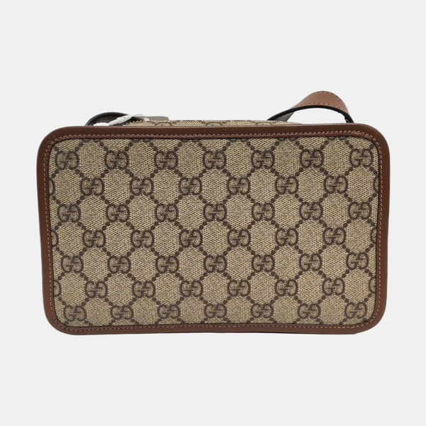 Bree Monogram Coated Canvas Beige