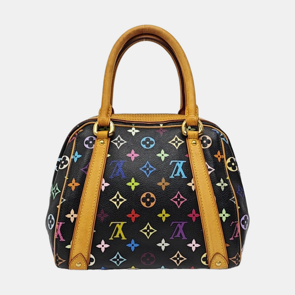LV × TM PRISCILLA Monogram Coated Canvas Black