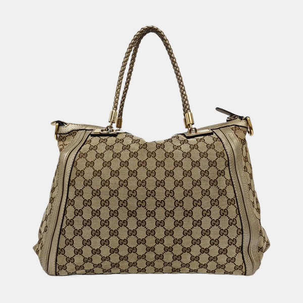Bella Monogram Canvas Beige