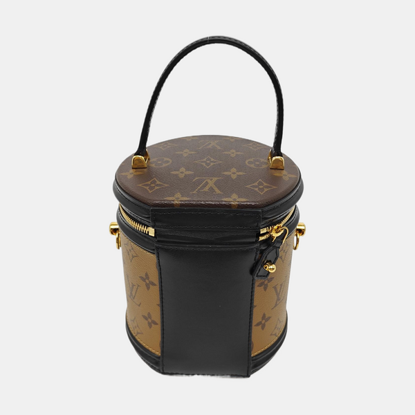 CANNES PM Monogram Coated Canvas Brown