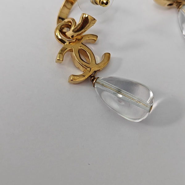 Metal Gold Stud Earrings