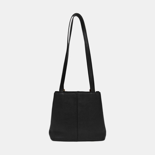 Calfskin Shoulder Bag Black