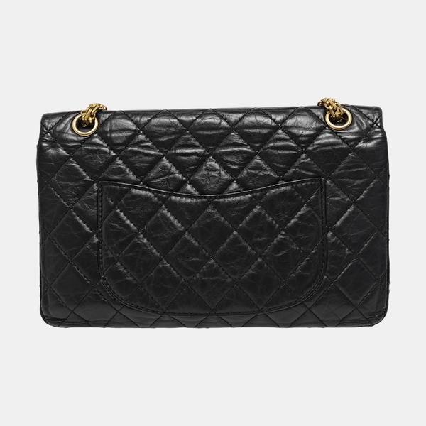 2.55 227 (jumbo) Quilted Calfskin Black