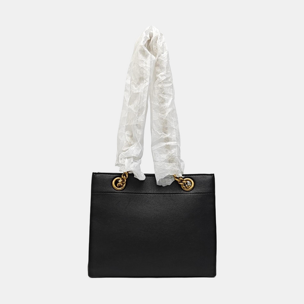 DUTY FREE North-South Calfskin Black