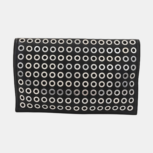 Calfskin Clutch Black
