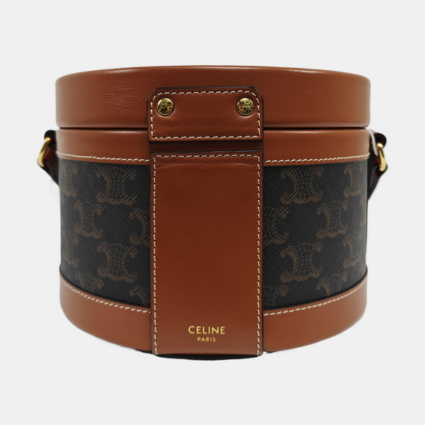 TRIOMPHE Medium Coated Canvas Brown