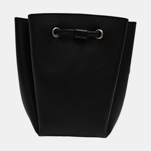 Calfskin Bucket Bag Black