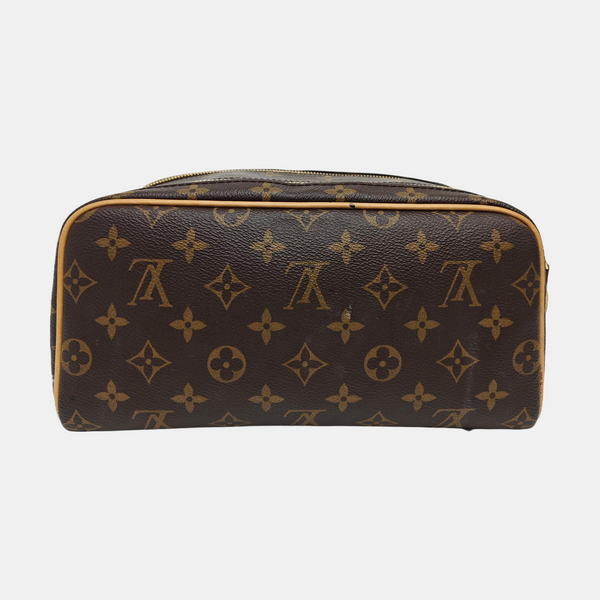 DOPP Monogram Coated Canvas Brown