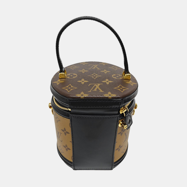 CANNES PM Monogram Coated Canvas Brown