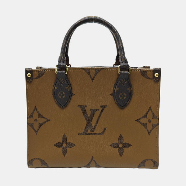 ONTHEGO PM Monogram Coated Canvas Brown