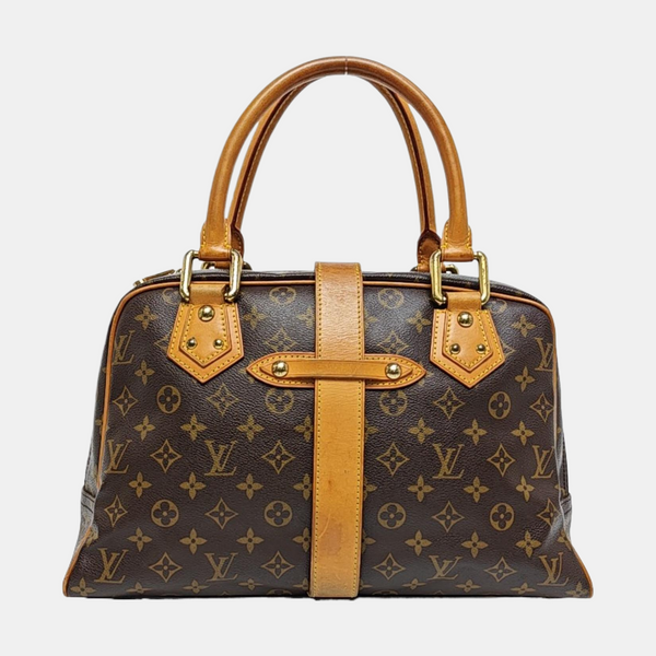 MANHATTAN GM Monogram Coated Canvas Brown