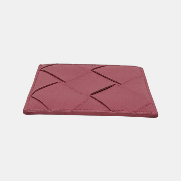Calfskin Red Card Holder