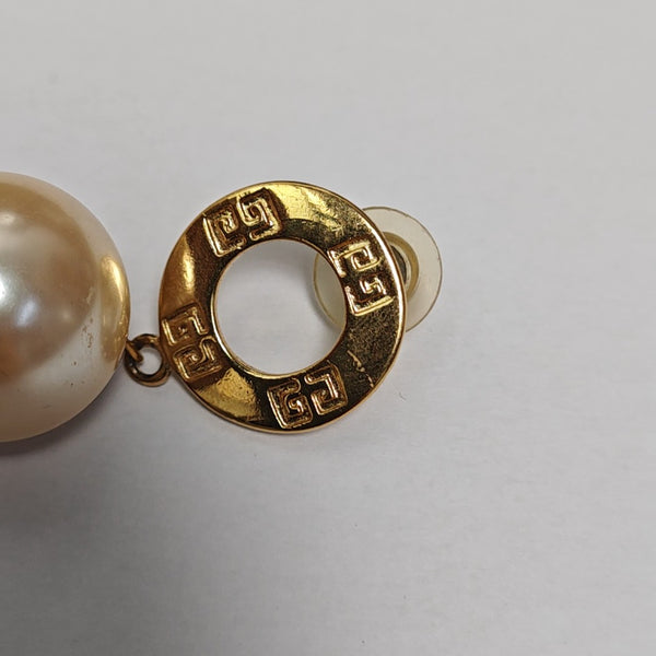 Metal Gold Stud Earrings