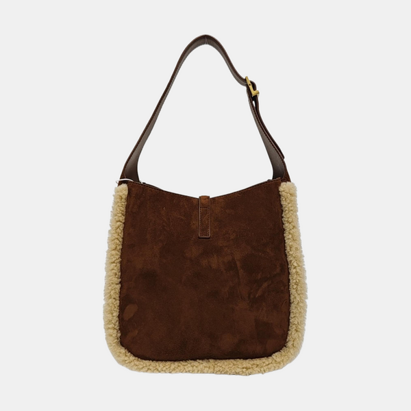 LE 5 À 7 Small Suede Brown