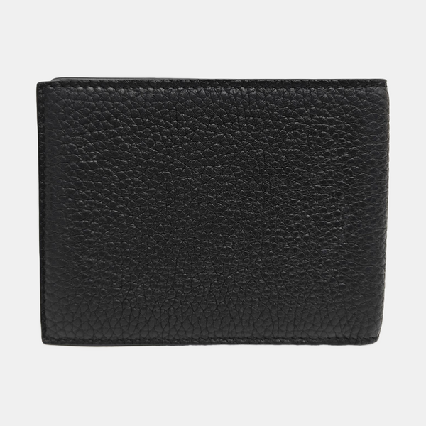Gancini Calfskin Black Wallet