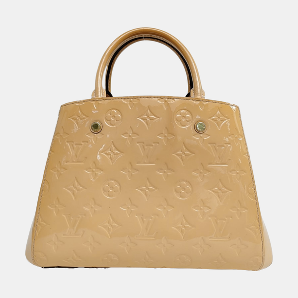 MONTAIGNE BB Monogram Patent Leather Yellow