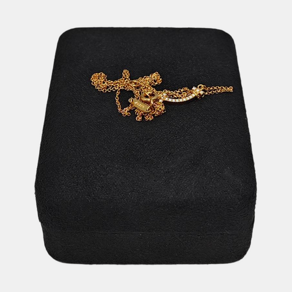 Tiffany T 18k Rose Gold Necklace