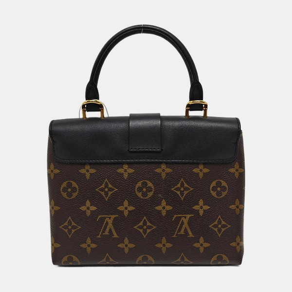 LOCKY BB Monogram Coated Canvas Brown