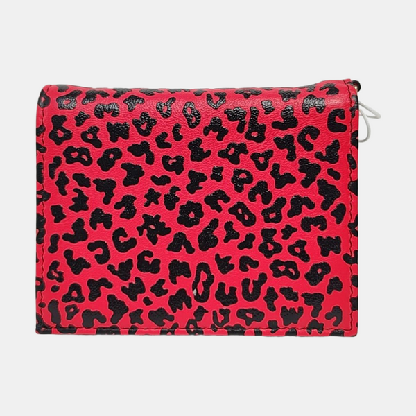 Authenticated pre-owned Lady Dior Calfskin Red Wallet - Wallet at Looply