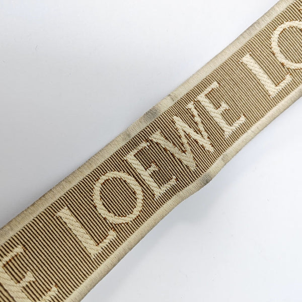 Fabric Bag Strap Brown