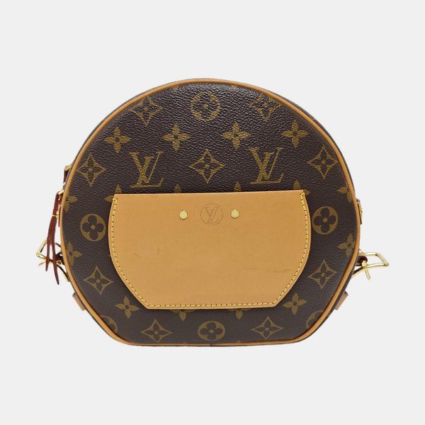 BOITE CHAPEAU MM Monogram Coated Canvas Brown