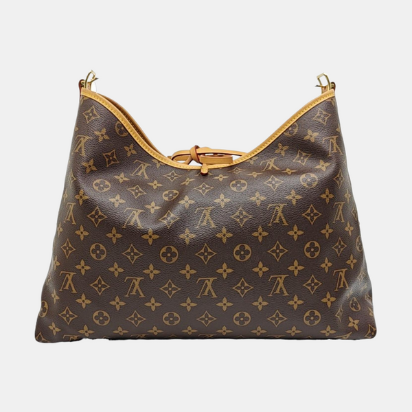 CARRYALL MM Monogram Coated Canvas Brown